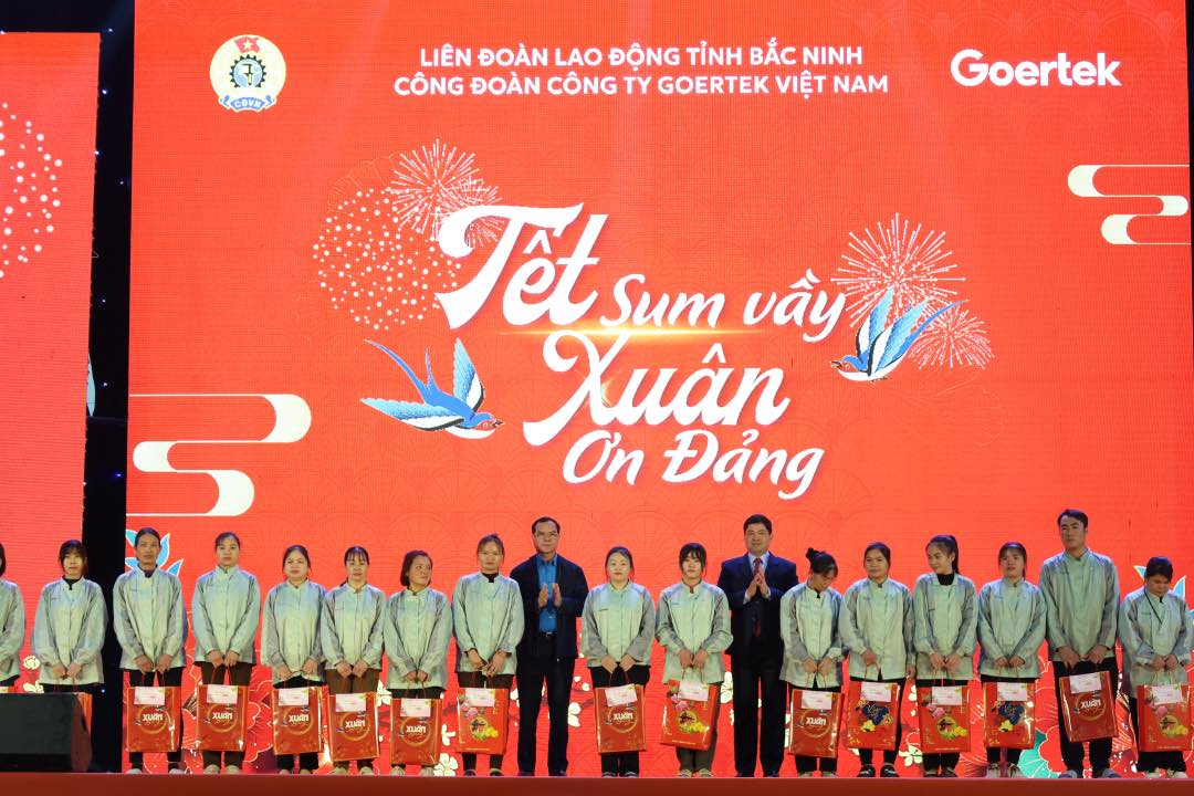Tết sum vầy - Xuân ơn Đảng tại Goertek Việt Nam