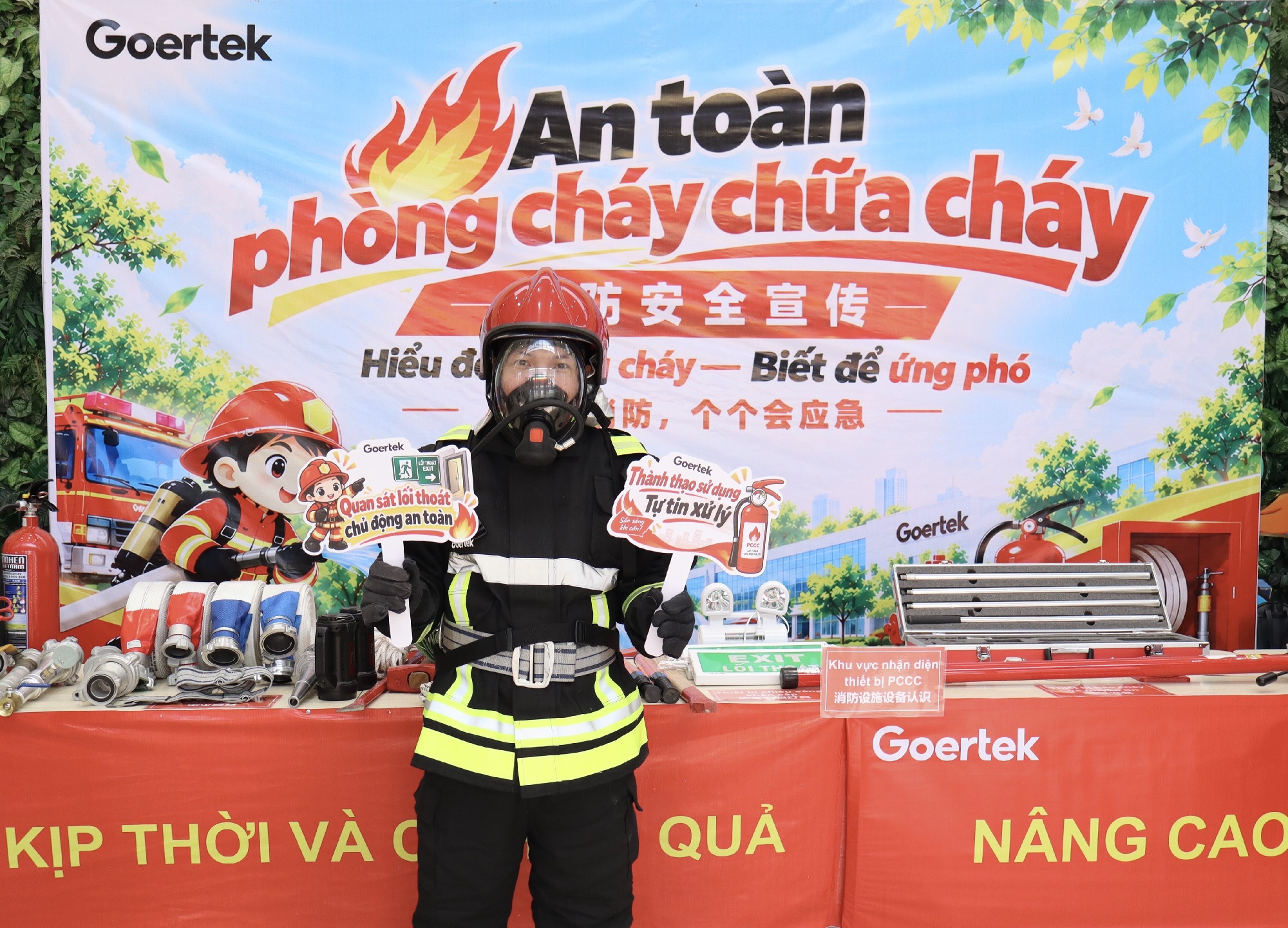 Tháng an toàn phòng cháy chữa cháy "Hiểu để phòng cháy – Biết để ứng phó"